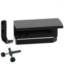 Ver imagem 5 de Kit Acessórios para Banheiro Preto Fosco 6 Peças Zmt