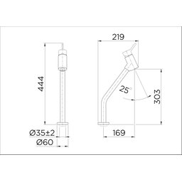 Torneira Para Banheiro Misturador Lóggica Docol Cromado 574606 - 6