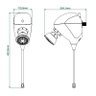 Chuveiro Zagonel Move Eletrônico Branco 220v - 2