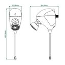 Ver imagem 2 de Chuveiro Zagonel Move Eletrônico Branco 220v
