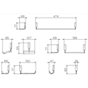 Ver imagem 2 de Kit de acessórios Docol Idea 00586306