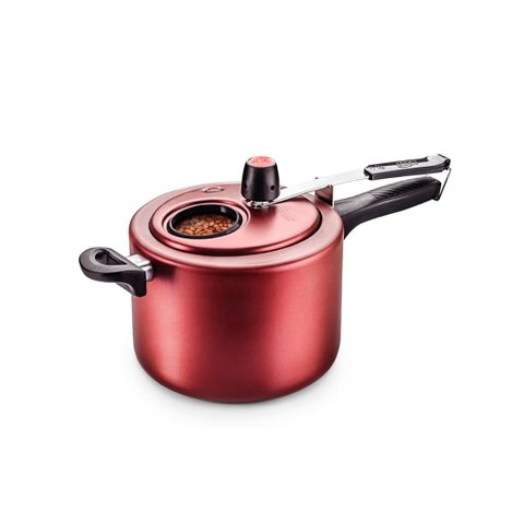 PANELA DE PRESSAO ANTIADERENTE ALUMINIO VISOR VIDRO 4,5L MTA