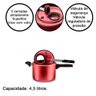 PANELA DE PRESSAO ANTIADERENTE ALUMINIO VISOR VIDRO 4,5L MTA - 4