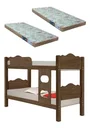Ver imagem 1 de Beliche Sevilha Branco C/colchão Solteiro D-23 100%mdf -Vira 2 Camas Solteiro -Super Resistente:Moca