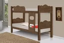 Ver imagem 2 de Beliche Sevilha Branco C/colchão Solteiro D-23 100%mdf -Vira 2 Camas Solteiro -Super Resistente:Moca