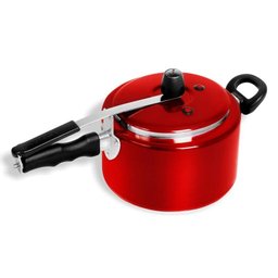 Panela de Pressão 5 Litros Vermelha Patolux - 1