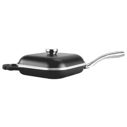 Frigideira Proteus Quadrada Gourmet Preta MTA - 1
