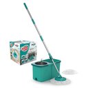 Ver imagem 1 de Mop Pró Flash Limp Girátorio Esfregão Inox 360° com 2 Refil