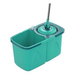 Mop Pró Flash Limp Girátorio Esfregão Inox 360° com 2 Refil - 4