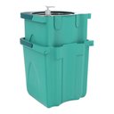 Ver imagem 6 de Mop Pró Flash Limp Girátorio Esfregão Inox 360° com 2 Refil