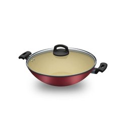 Panela Wok Antiaderente Premium Cereja Panelux - 1