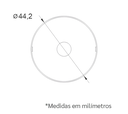 Ver imagem 4 de Fechadura Auxiliar 1004 Tetra Chave Inox Stam