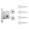 Fechadura Auxiliar 1004 Tetra Chave Inox Stam - 1