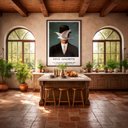 Ver imagem 3 de Quadro Canvas The Museum Of Modern Art 90x60cm Mold Preta