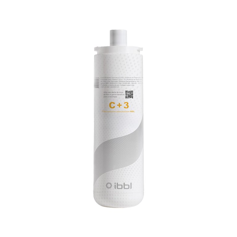 Refil Filtro C+3 Girou Trocou Reduz Cloro e Sedimentos Ibbl