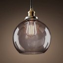 Ver imagem 2 de Pendente Retrô Industrial Vidro Loft Luminária Vintage Lustre Design Edison LM1862