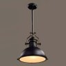 Pendente Retrô Industrial Preto Loft Luminária Vintage Lustre Design Edison LM1732 - 1
