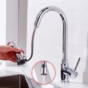 Ver imagem 1 de Misturador Monocomando Torneira Gourmet Cozinha com Extensor Ducha Móvel Regulável Equinox - Máxima