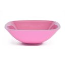 Ver imagem 1 de CUBA DE VIDRO QUADRADA 35CM ROSA