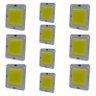 Chip led 50w para reposição de refletor branco frio Kit 10 - 1