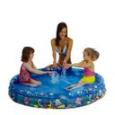 Ver imagem 2 de Piscina Inflável Redonda Infantil Verão 3 Anéis 253 Litros