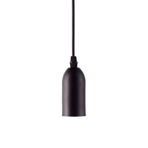 Lustre Pendente Taschibra Dot Metal Longo E27 Preto