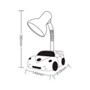 Ver imagem 2 de Luminária de Mesa Taschibra Tlm 50 Kids Carrinho Azul