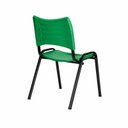 Ver imagem 4 de Cadeira Fixa 04 Pés Plástica (Polipropileno) - Cor Verde - Mrplast - Pmd - 31231