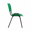 Ver imagem 5 de Cadeira Fixa 04 Pés Plástica (Polipropileno) - Cor Verde - Mrplast - Pmd - 31231