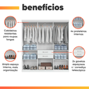 Ver imagem 6 de Guarda Roupas Casal 7 Portas 2 Gavetas Lisboa Aramóveis
