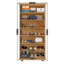 Ver imagem 4 de Sapateira New Requinte 7 Prateleiras 91cm MDF Amadeirado RV Móveis