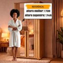 Ver imagem 5 de Sapateira New Requinte 7 Prateleiras 91cm MDF Amadeirado RV Móveis