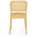 Ver mais imagens de Conjunto Mesa de Jantar Redonda Imperial 70cm Branca com 2 Cadeiras Roma - Nude