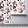 Papel De Parede Perfume Maquiagem Estética Salão Beleza A578 - 1