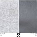 Ver imagem 3 de Poltrona Decorativa Jade Tressê Pés Palito Corano Cinza/algodão Cinza - Nexta Casa