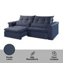 Ver imagem 5 de Sofá Retrátil e Reclinável Exclusive 250cm Braço 25cm Meu Sofá Online