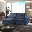 Ver imagem 1 de Sofá Retrátil e Reclinável Exclusive 250cm Braço 25cm Meu Sofá Online