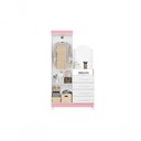 Ver imagem 7 de Guarda Roupa com Cômoda Solteiro New Capri 2 Portas 4 Gavetas MDP Branco Rosa Flex 103cm