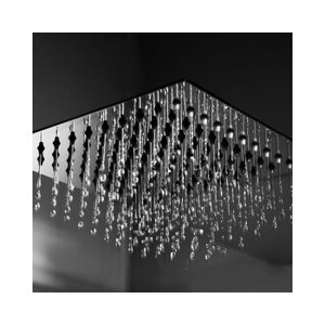 Chuveiro Ducha Quadrada Square Slim Inox 20x20 - Premierdecor
