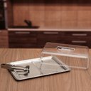 Ver imagem 2 de Conjunto Para Frios 3 Peças Átina Aço Inox Acrílico Brinox