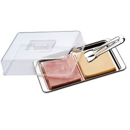Conjunto Para Frios 3 Peças Átina Aço Inox Acrílico Brinox - 8