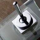 Ver imagem 4 de Torneira Misturador Monocomando Cascata Vidro Banheiro Lavabo Modena - Premierdecor