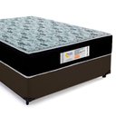 Ver imagem 6 de Cama Box Casal Sintético + Colchão Molas Ensacadas Sereneprime Sonnolux 138x188x65 Cor:marrom