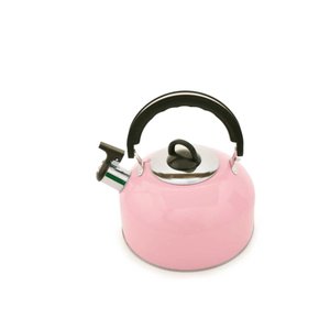 Chaleira 2l em Inox C/ Cabo Móvel Soft Fratelli:rosa