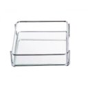 Ver imagem 1 de Bandeja espelhada Fence 10 x 10 cm de vidro Hara 1600