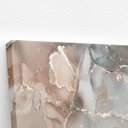 Ver imagem 3 de Mármore Dourado Tons Terrosos Quadro Canvas 140x90cm