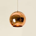 Ver imagem 1 de Pendente Bola Vidro Cobre Dixon Luminária Lustre Design Copper 20cm LM1832