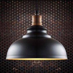 Pendente Retrô Industrial Preto Loft Luminária Vintage Lustre Design Edison LM1756 - 2 Pendente Retrô Industrial Preto Loft Luminária Vintage Lustre Design Edison LM1756 - 2