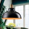 Pendente Retrô Industrial Preto Loft Luminária Vintage Lustre Design Edison LM1756 - 4