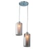 Pendente Duplo Vidro Loft Luminária Lustre Design LM1988 - eLuminárias - 1